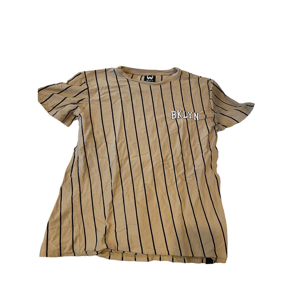 WXYZ MFG Co Striped  T-Shirt Mens L